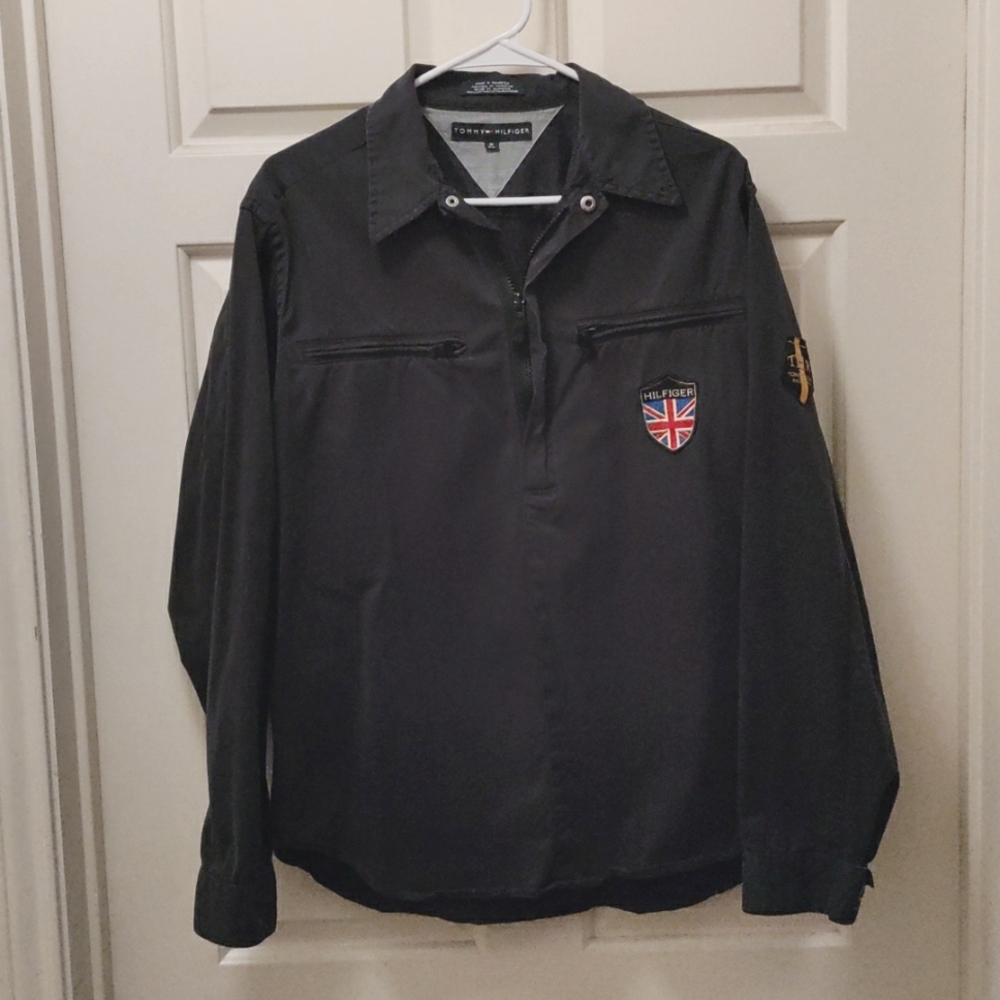Tommy Hilfiger half-zip pullover top sz. M